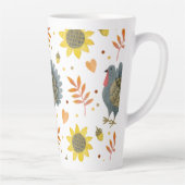 フォークアートターキーズ カフェラテマグ (右)