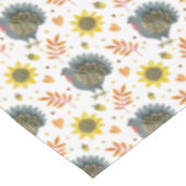 フォークアートターキーズ テーブルクロス (アングル)