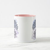 フォークアートツリーオブライフ マグカップ (中央)