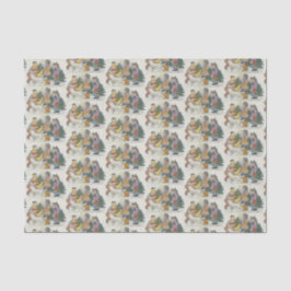 フォークアートティッシュペーパー 薄葉紙