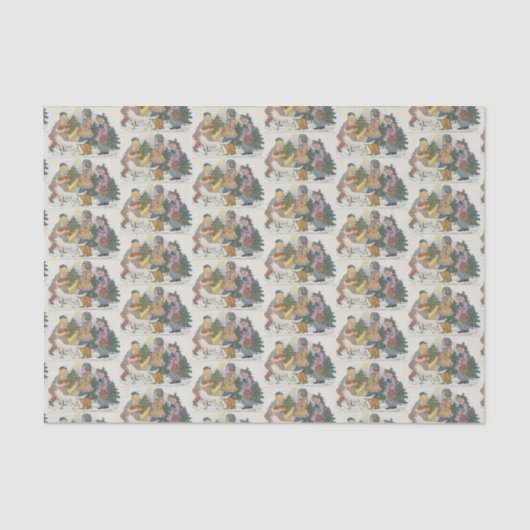 フォークアートティッシュペーパー 薄葉紙 (正面)