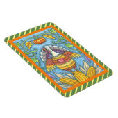 フォークアートトルコ&コーンサンクスギビング磁石大 マグネット (右側)