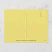 フォークアートトルコ、感謝祭の季節の色 シーズンポストカード (裏面)