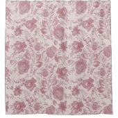 フォークアートトレ絵を描マーヴバラ シャワーカーテン (正面)