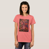 フォークアートバイロリエバレット女性Tシャツ Tシャツ (正面フル)