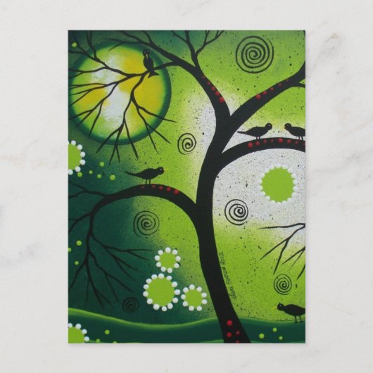 フォークアートバイロリエバレット ポストカード (正面)