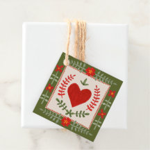 フォークアートバレンタイン