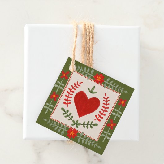 フォークアートバレンタイン フェイバータグ (インサイチュ)