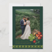 フォークアートバーズフォトホリデーカード シーズンカード (正面)