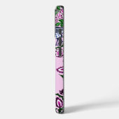 フォークアートバーズフラワーズどんぐり Case-Mate iPhoneケース (裏面 / 左)