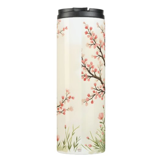 フォークアートバードアンドバードハウス タンブラー (裏面)