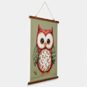 フォークアートパッチワークフクロムコテージコアデザイン 吊り下げ型タペストリー (傾斜あり)