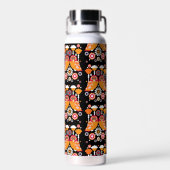 フォークアートフクロウ ウォーターボトル (背面)