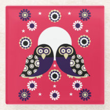 フォークアートフクロウ