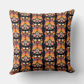 フォークアートフクロウ クッション (裏面)