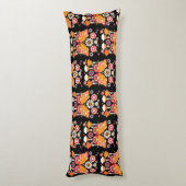 フォークアートフクロウ ボディピロー (裏面 (縦))