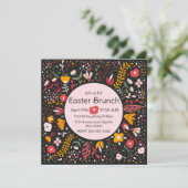 フォークアートフラワーズイースター 招待状 (スタンド正面)