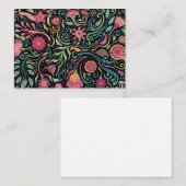 フォークアートフラワーズノートカード ノートカード (正面/裏面)