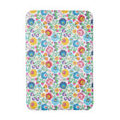 フォークアートフラワーパターン2 バスマット (正面縦)