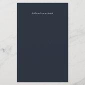 フォークアートフラワーフェスタ結婚式招待状ボダ (裏面)