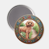 フォークアートフレーム マグネット (正面/裏面)