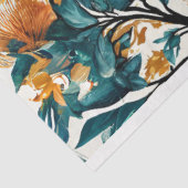 フォークアートフローラゾウのデコパージュ 薄葉紙 (詳細)