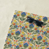 フォークアートフローラビーチラップ ビーチタオル (インサイチュ)