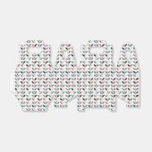 フォークアートフローラ幾何学模様 フェイバーボックス (折り畳みなし)