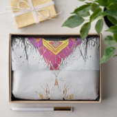 フォークアートブライトカラーズドンキーデクページ 薄葉紙 (ギフト)