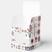 フォークアートボタニカルシームレスパターン フェイバーボックス (オープン)