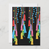 フォークアートメキシカンフィエスタベビーシャワー招待状 招待状 (裏面)