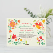 フォークアートリハーサルディナーパーティー 招待状 (スタンド正面)