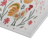 フォークアートルースター カッティングボード (角)