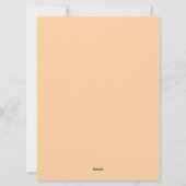 フォークアート初期のサンタクロース シーズンカード (裏面)