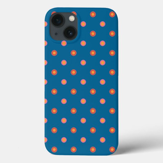 フォークアート収集水玉模様iPadケース・メイト・ケース Case-Mate iPhoneケース (裏面)