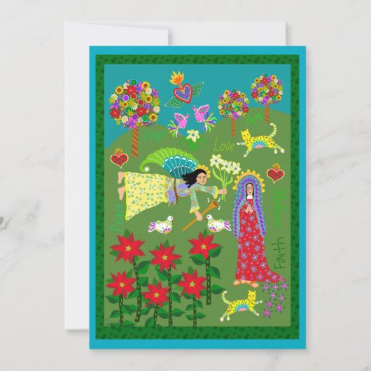 フォークアート告パーソナライズされた告 (正面)