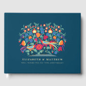 フォークアート結婚70周年記念ゲストブック ゲストブック (正面)