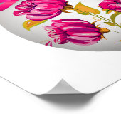 フォークアート(ウクライナインスパイアン) ポスター (角)