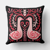 フォークアートV.01 クッション (裏面)