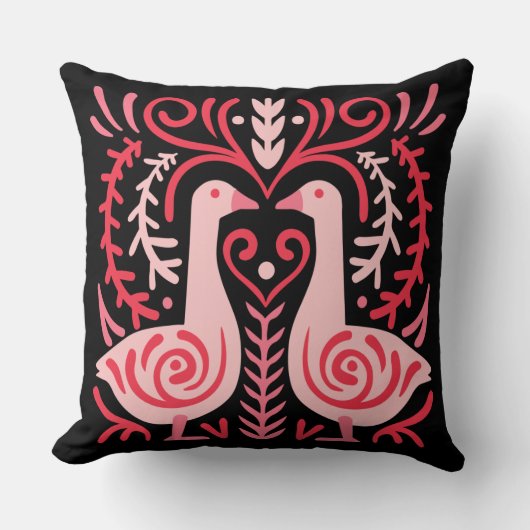 フォークアートV.01 クッション (正面)