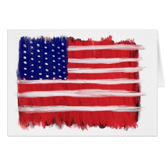 フォークア絵を描ート国旗 (正面横)