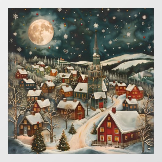 フォークウィンタービレッジ ウィンドウサイン (シート)