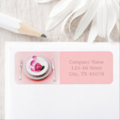 フォークエレガントナイフプレートケータリング ラベル (インサイチュ)