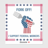 フォークオフステッカー シール (シート)