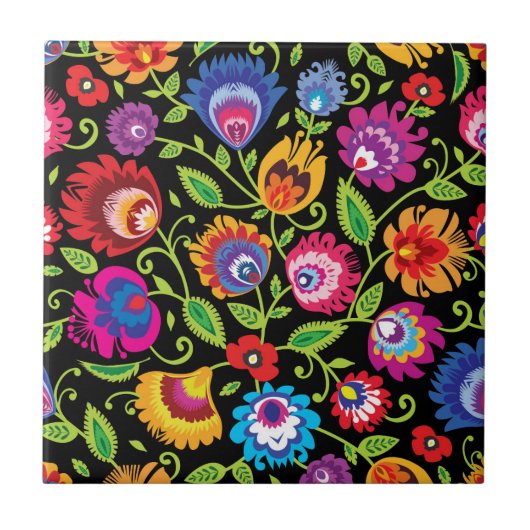 フォークガーデンアットミッドナイト タイル (正面)