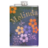 フォークガーデンビニール包まれたフラスコ フラスク (正面)