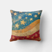 フォークシースターとストライプ クッション (裏面)