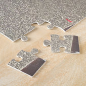 フォークストーンの劇的な空と野生の花 ジグソーパズル (側面)