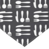 フォークスプーンナイフの柄 テーブルクロス (アングル)