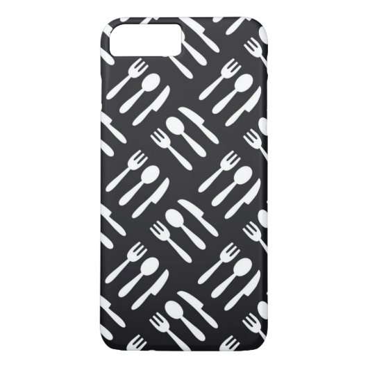 フォークスプーンナイフの柄 Case-Mate iPhoneケース (裏面)